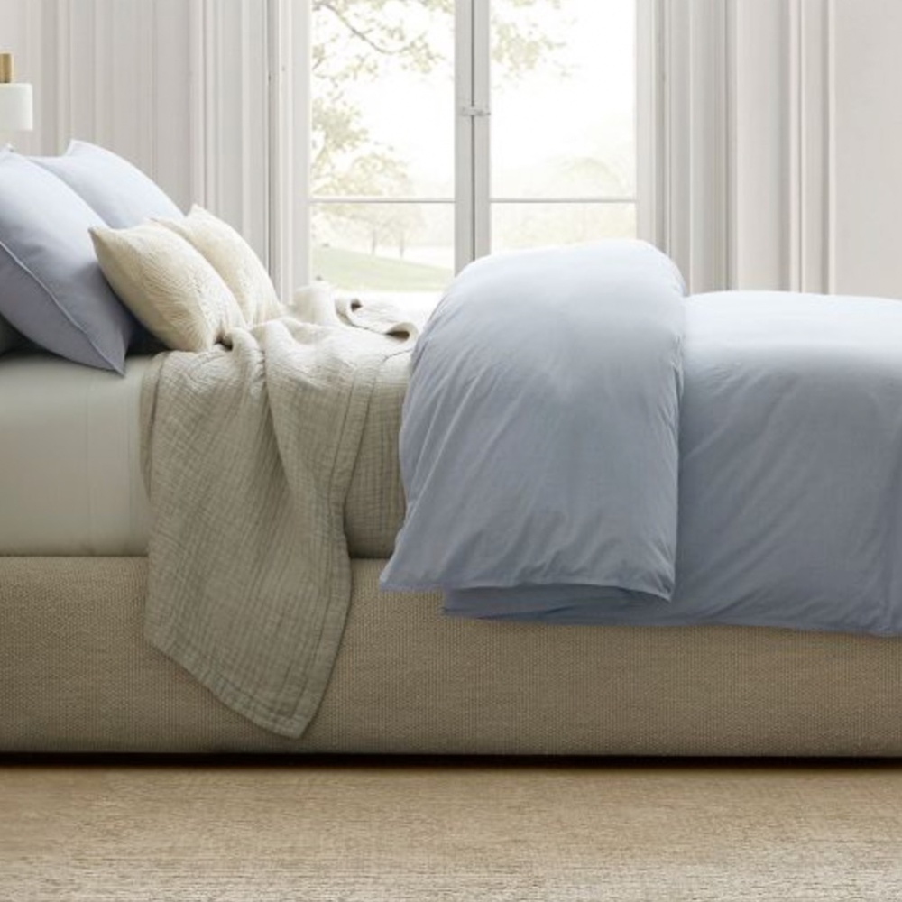 West Elm Organic Cotton Percale Fitted Sheet - Twin XL